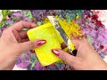 ASMR 4K★Soap boxes with foam&glitter★Cutting cubes★