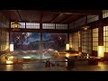 Japanese Onsen   Water Sounds with Piano, Flute and Koto Music for Sleep, Meditation, Study