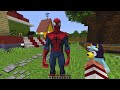 APARECE SPIDERMAN EN CASA DE BLUEY EN MINECRAFT