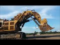 Extreme Big 1100 tons Machine, Caterpillar 6090 AMAZING MACHINE!