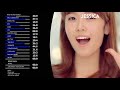 JESSICA - LINE EVOLUTION (while in SNSD) [2007-2014]