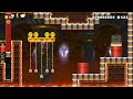 NSMB. W8-Bowsers Castle recreated in SMM2
