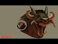 Bovid Monster Paint Time-lapse