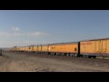 Union Pacific Steam Locomotive 844 Nears Barstow, CA 11/19/11