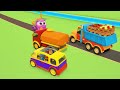 The Fire Truck song for kids! Baby songs about the ambulance & tow trucks for kids. Nursery rhymes.