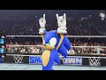 Sonic The Hedgehog w/ Entrance, Signature & Finisher | Insane WWE 2K24 Mods