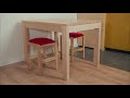 How to Make an Extendable Dining Table with Solid Maple // Tiny Apartment Build Ep.8
