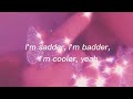 Tove Lo | ♡ Sadder badder cooler    [lyrics] ♡