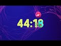 60 Minute Beautiful Jellyfish Timer with Soothing Music