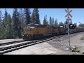 Union Pacific Freight Train - Tahoe Donner - 5/27/2021