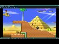 Desert Landing From Space - New Super Mario Bros Wii