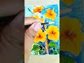 Beautiful Flower Painting | Acrylic Painting For Beginners #art #painting