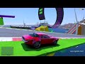 FRANKLIN TRIED IMPOSSIBLE ZIG ZAG ROAD ULTRA MEGA RAMP PARKOUR CHALLENGE GTA 5 | SHINCHAN and CHOP