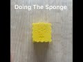 Doing The Sponge