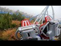 [4K] Blue Fire MegaCoaster Launched Coaster POV | Europa Park 2021