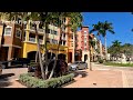 Bayfront Shopping, Residences And Restaurants.  Shops, Restaurants, Dining Naples Florida. [4K]