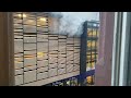 Feuer im Aschaffenburger Hauptbahnhof parkhaus