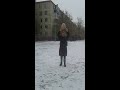 встречаем снег в Ростове с Владой
