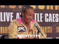 Claressa Shields POST-FIGHT vs Vanessa Joanisse | ANSWERS WHAT’S NEXT after Heavyweight Title WIN