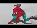 Spiderman New Coloring Pages - How To Color Spider-man #10 | NCS MUSIC #drawing #spiderman #art