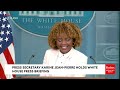 ‘It’s An Emotional Moment’: Karine Jean-Pierre Describes Current Mood Among Biden Admin Staffers