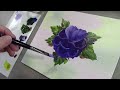 Paint a Perfect flower // EVERY TIME // Step by Step