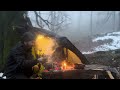 Can I survive 4 days in the winter forest?Camping in heavy snow, building a shelter
