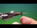 Tying a Burnt wing caddis/sedge with Barry Ord Clarke