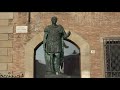 Julius Caesar statue, Rimini, Emilia-Romagna, Italy, Europe