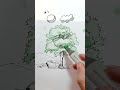 Easy How to Draw Trees #drawingtutorial