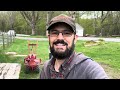 Two Rototillers, One Furrower, and Planting Potatoes