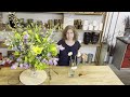 Design Your First Flower Urn - Easy Step-By-Step Instructions for a Large Garden Style Arrangement