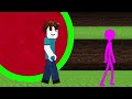 Stickman VS Minecraft: Floor is Lava Shorts Animation