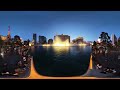 Front Row Seat in VR: Bellagio Fountain Performs 'Lucy In The Sky with Diamonds' in 360 Degrees!