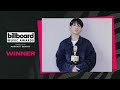Jungkook Accepts Top Global K-Pop Song [2023 Billboard Music Awards]