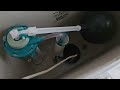 Getting the tank full with water | installing the curtain rod| on the way to complete