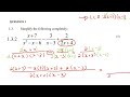 Simplify Grade 10 Algebraic Expressions