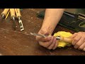 Preparing and sharpening a woodworking chisel | Paul Sellers