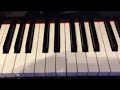 +++ F#/Gb- Major Scale on the piano +++