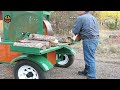 Dangerous Automatic Homemade Firewood Processing Machines in Action, Fastest Wood Splitting Machines
