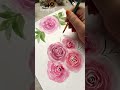 Flower Drawing I How to draw a watercolour rose… Learn easy drawing with easy steps🌹💐