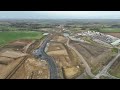 HS2 Construction Progress Radstone  to Thorpe Mandeville, January 2024