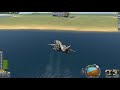 Talis (Star Citizen) bombing and landing test KSP