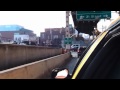 Cab ride across Queensboro Bridge