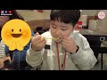 韓國老公跟小孩第一次吃三媽臭臭鍋反應...? 這到底是什麼味道？