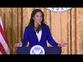 Tulsi Gabbard at the Nixon Library