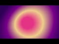 Pink Golden Hour Lights - Circular LED Lights - No Music