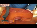 Partes y accesorios del violín