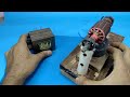 my new Certain  220Vac Electric generator From magnetic Copper coil || How to make generator