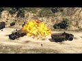 Israeli Oil Tankers Convoy & War Vehicles Badly Destroyed by Palestinian Combat Fighter Jets gta v